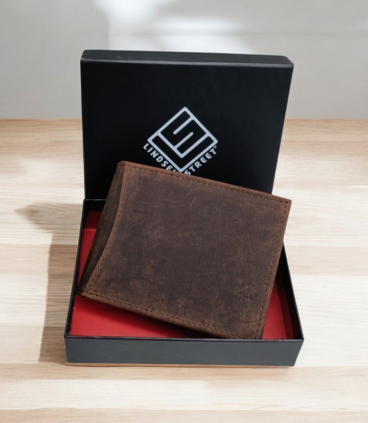 Genuine Leather Wallet for Mens | RFID Wallet