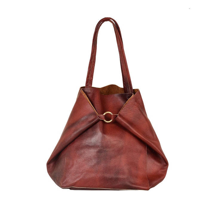 Cognac Brown Oversize Shopper Bag Large Leather Tote Bag Big Shoulder Bag Large Travel Bag Shopping Bag Oversized Tote Everyday Purse