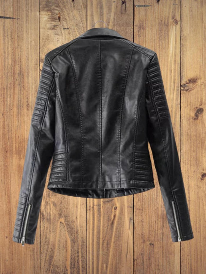 Customized Leather Jacket For Women's Original Lambskin Soft Leather Jacket Slim Fit Designer Biker Jacket | Gift For Her | Valentine Gift